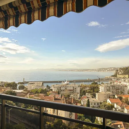 Appartamento Le Baccarat - Wifi, Ac, Vue Mer, 4 Pers Nizza
