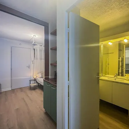 Le Baccarat - Wifi, Ac, Vue Mer, 4 Pers Apartment Nice