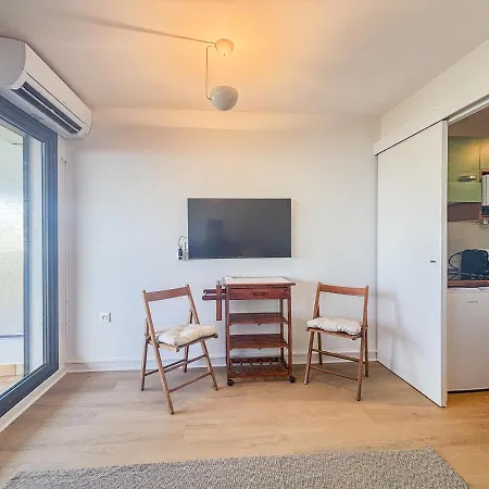 Apartment Le Baccarat - Wifi, Ac, Vue Mer, 4 Pers Nice
