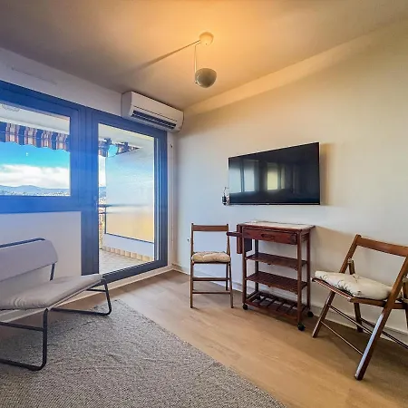 Le Baccarat - Wifi, Ac, Vue Mer, 4 Pers Nice